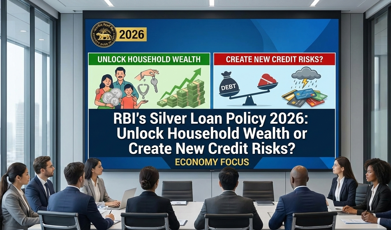 A diverse team of professionals collaborating in a high-tech office environment. A woman stands pointing at a large digital screen displaying various data charts and graphs, while a man in the foreground interacts with a glowing 3D holographic interface. Other team members use laptops and digital tablets, symbolizing modern financial analysis, innovation, and strategic data-driven decision-making.