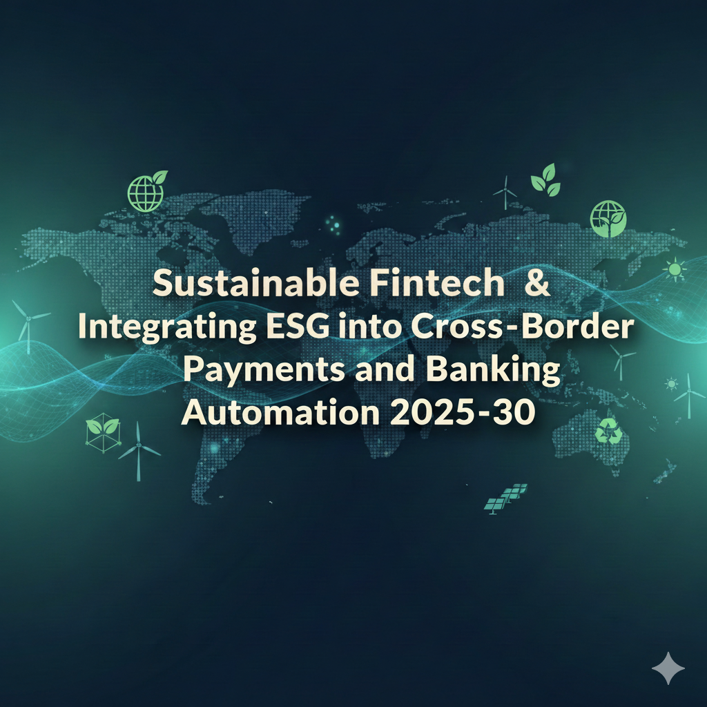 ESG framework applied to sustainable fintech cross-border payment systems